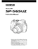 Preview for 1 page of Olympus SP-S6SUZ Instruction Manual