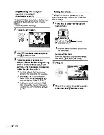 Предварительный просмотр 22 страницы Olympus SP-S6SUZ Instruction Manual