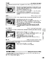 Предварительный просмотр 33 страницы Olympus StLtlU5 850 SW Instruction Manual