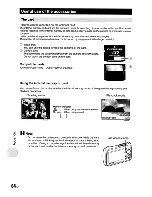 Предварительный просмотр 64 страницы Olympus StLtlU5 850 SW Instruction Manual