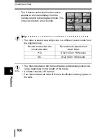 Preview for 101 page of Olympus Stylus 400 - Stylus 400 4MP Digital Camera Reference Manual