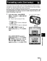 Preview for 104 page of Olympus Stylus 400 - Stylus 400 4MP Digital Camera Reference Manual