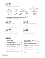 Предварительный просмотр 2 страницы Olympus STYLUS-550WP Instruction Manual