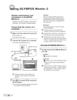 Предварительный просмотр 40 страницы Olympus STYLUS-550WP Instruction Manual