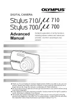 Olympus STYLUS 700 Advanced Manual preview