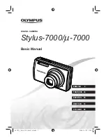 Olympus Stylus-7000 Basic Manual preview