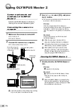 Предварительный просмотр 48 страницы Olympus STYLUS-7010/-7010 Instruction Manual