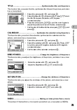 Preview for 25 page of Olympus Stylus 725 SW Advanced Manual