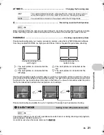 Предварительный просмотр 21 страницы Olympus Stylus 740 Instruction Manual