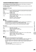 Preview for 45 page of Olympus Stylus 759 SW Advanced Manual