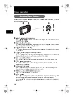 Предварительный просмотр 12 страницы Olympus Stylus 795 SW Basic Manual