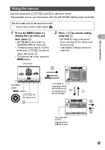 Preview for 17 page of Olympus Stylus 810 Advanced Manual