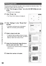 Preview for 58 page of Olympus Stylus 810 Advanced Manual