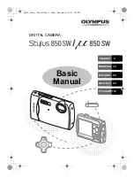 Olympus Stylus 850 SW Basic Manual preview