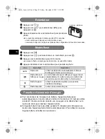 Предварительный просмотр 42 страницы Olympus Stylus 850 SW Basic Manual