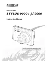 Olympus STYLUS-9000 Instruction Manual preview