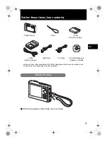 Предварительный просмотр 3 страницы Olympus Stylus M 1030 SW Basic Manual