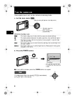 Предварительный просмотр 6 страницы Olympus Stylus M 1030 SW Basic Manual