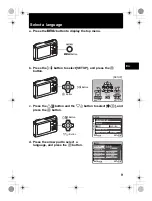 Preview for 9 page of Olympus Stylus M 1030 SW Basic Manual