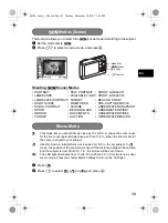 Preview for 13 page of Olympus Stylus M 1030 SW Basic Manual