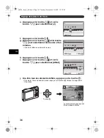 Предварительный просмотр 36 страницы Olympus Stylus M 1030 SW Basic Manual