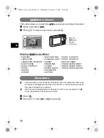 Предварительный просмотр 12 страницы Olympus Stylus M 760 Basic Manual