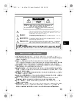 Предварительный просмотр 75 страницы Olympus Stylus M 760 Basic Manual