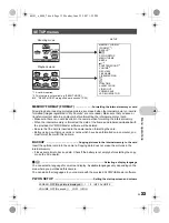 Предварительный просмотр 33 страницы Olympus Stylus m790SW Instruction Manual