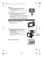 Предварительный просмотр 47 страницы Olympus Stylus m790SW Instruction Manual