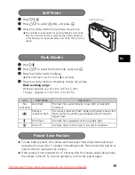 Предварительный просмотр 15 страницы Olympus Stylus mju 720 SW Manual