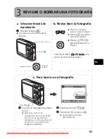 Предварительный просмотр 61 страницы Olympus Stylus mju 720 SW Manual