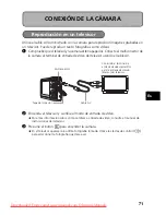 Предварительный просмотр 71 страницы Olympus Stylus mju 720 SW Manual