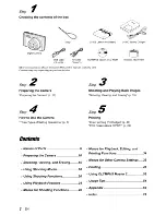 Предварительный просмотр 2 страницы Olympus STYLUS-p-9000 Instruction Manual