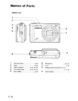 Предварительный просмотр 6 страницы Olympus STYLUS-p-9000 Instruction Manual