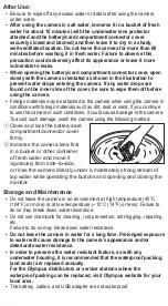 Preview for 6 page of Olympus Stylus TG-Tracker Quick Start Manual