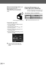 Предварительный просмотр 52 страницы Olympus Stylus Tough 8010 Instruction Manual