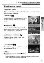 Preview for 15 page of Olympus Stylus Verve m-mini digital Advanced Manual