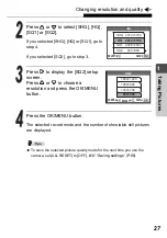 Preview for 27 page of Olympus Stylus Verve m-mini digital Advanced Manual