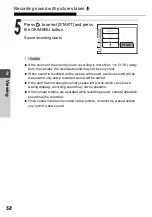 Preview for 58 page of Olympus Stylus Verve m-mini digital Advanced Manual