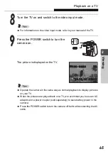 Preview for 65 page of Olympus Stylus Verve m-mini digital Advanced Manual