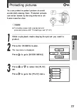 Preview for 77 page of Olympus Stylus Verve m-mini digital Advanced Manual