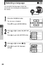 Preview for 84 page of Olympus Stylus Verve m-mini digital Advanced Manual