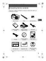 Preview for 3 page of Olympus Stylus Verve S - Stylus Verve S 5MP Digital... Basic Manual