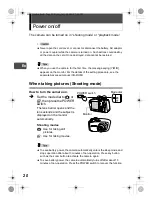 Preview for 20 page of Olympus Stylus Verve S - Stylus Verve S 5MP Digital... Basic Manual