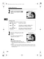 Preview for 24 page of Olympus Stylus Verve S - Stylus Verve S 5MP Digital... Basic Manual