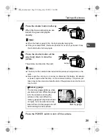 Preview for 25 page of Olympus Stylus Verve S - Stylus Verve S 5MP Digital... Basic Manual