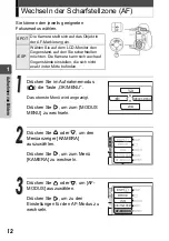 Preview for 12 page of Olympus Stylus Verve - Stylus Verve 4MP Digital Camera (German) Manual