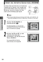 Preview for 14 page of Olympus Stylus Verve - Stylus Verve 4MP Digital Camera (German) Manual