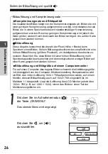 Preview for 26 page of Olympus Stylus Verve - Stylus Verve 4MP Digital Camera (German) Manual