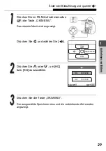 Preview for 29 page of Olympus Stylus Verve - Stylus Verve 4MP Digital Camera (German) Manual